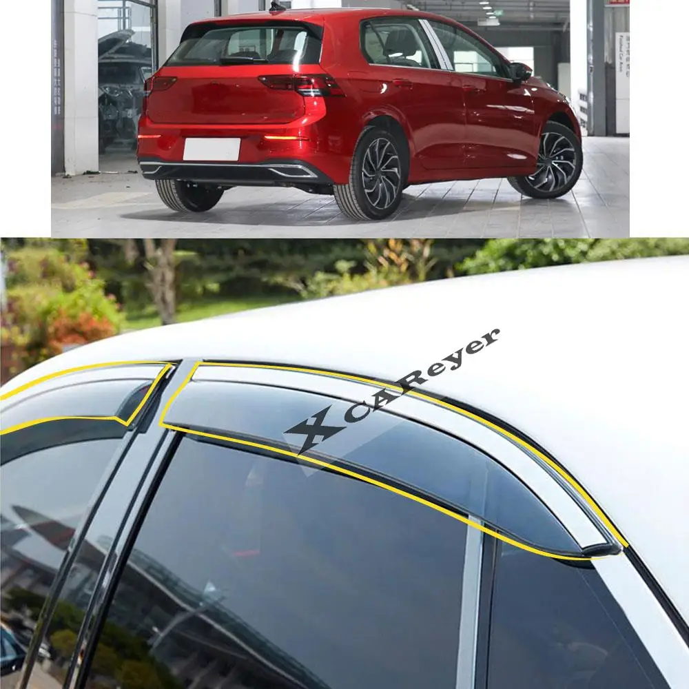 Для VW Volkswagen Golf 8 Golf 8 2020 2021 2022 наклейка для стайлинга кузова автомобиля пластиковое оконное стекло ветрозащитный козырек детали от дождя/солнца
Для VW Volkswagen Golf 8 Golf 8 2020 2021 2022 наклейка для стайлинга кузова автомобиля пластиковое оконное стекло ветрозащитный козырек детали от дождя/солнца