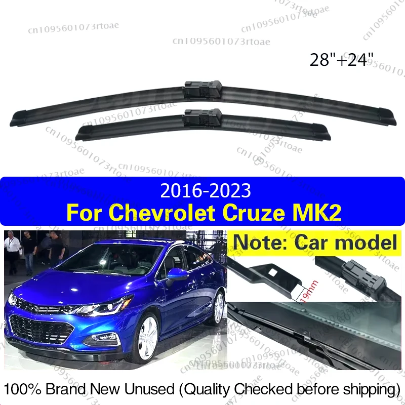 For Chevrolet Cruze MK2 2016 - 2023 Car Front Wiper Blades Windscreen Windshield Wipers Rubber Car Accessories 2021 2022 28"+24"
For Chevrolet Cruze MK2 2016 - 2023 Car Front Wiper Blades Windscreen Windshield Wipers Rubber Car Accessories 2021 2022 28"+24"