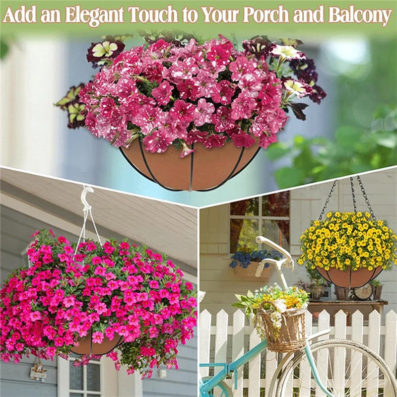 ABVG-3 Pieces X Fabric Plant Basket Liners - Felt Flower Pot Liners Replacement Coco-Fiber Liner For Hanging Baskets Flowers
ABVG-3 Pieces X Fabric Plant Basket Liners - Felt Flower Pot Liners Replacement Coco-Fiber Liner For Hanging Baskets Flowers