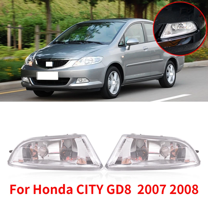 CAPQX 2 шт. передний бампер, противотуманные фары 33951-SEL-T61/33901-SEL-T61 для Honda CITY GD8 2007 2008
CAPQX 2 шт. передний бампер, противотуманные фары 33951-SEL-T61/33901-SEL-T61 для Honda CITY GD8 2007 2008