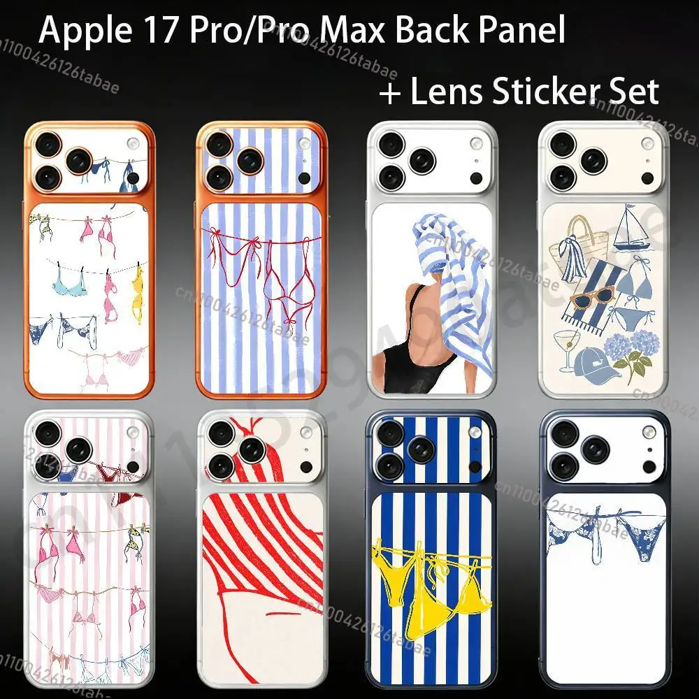 sexhot Minimalistic Bikini For iPhone 17proMax/17pro Full Cover Decal Skin Wrap Colorful Rear Protective Sticker Film
sexhot Minimalistic Bikini For iPhone 17proMax/17pro Full Cover Decal Skin Wrap Colorful Rear Protective Sticker Film