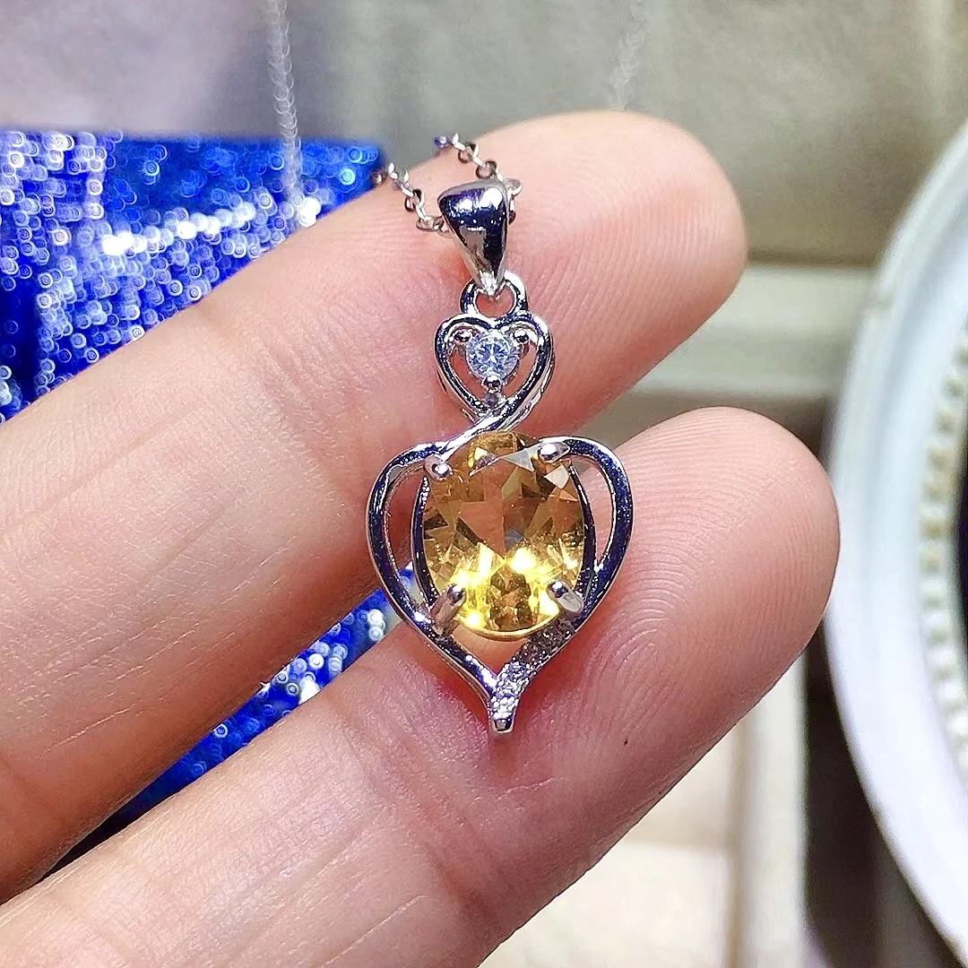 Подвеска из натурального цитрина 2 карата для повседневного ношения, 7 мм * 9 мм, ожерелье с цитрином класса VVS, кулон из серебра 925 пробы, ювелирные изделия с кристаллами
Подвеска из натурального цитрина 2 карата для повседневного ношения, 7 мм * 9 мм, ожерелье с цитрином класса VVS, кулон из серебра 925 пробы, ювелирные изделия с кристаллами