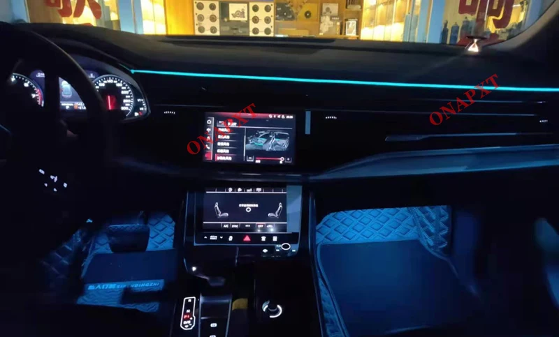 Светодиодная осветительная лента для Audi Q8 2019-2023 30 цветов MMI APP Control, декоративная приборная панель Footwell, атмосферная лампа, дверная полоса, лампа
Светодиодная осветительная лента для Audi Q8 2019-2023 30 цветов MMI APP Control, декоративная приборная панель Footwell, атмосферная лампа, дверная полоса, лампа