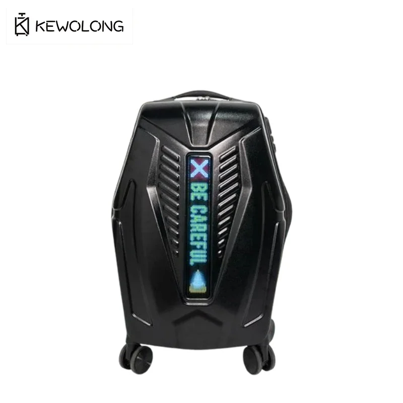 Smart LED Display Suitcase, App Control Programmable Rolling Luggage with Animated Screen, Creative DIY Travel Carry On Suitcase
Smart LED Display Suitcase, App Control Programmable Rolling Luggage with Animated Screen, Creative DIY Travel Carry On Suitcase