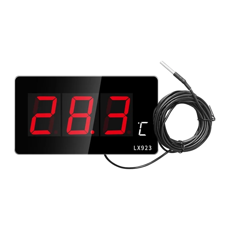 ABJI-EU PLUG Digital Thermometer Home Electronic For Led Pool Thermometer Large Screen Temperature Detector Sauna Room Probe
ABJI-EU PLUG Digital Thermometer Home Electronic For Led Pool Thermometer Large Screen Temperature Detector Sauna Room Probe