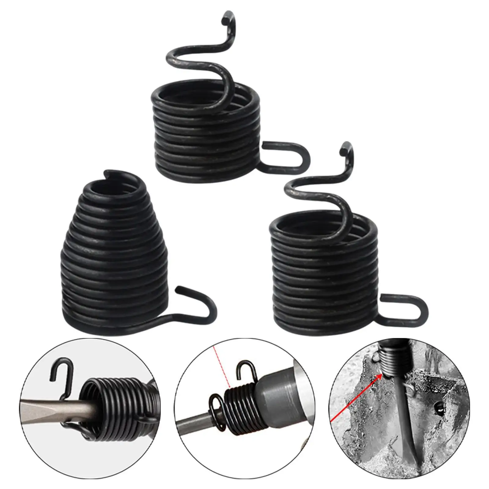 3 Pieces Pneumatic Chisel Accessories Easy to Use Derusting Professional Lightweight Versatile Stable Handheld 150/190/250mm
3 Pieces Pneumatic Chisel Accessories Easy to Use Derusting Professional Lightweight Versatile Stable Handheld 150/190/250mm