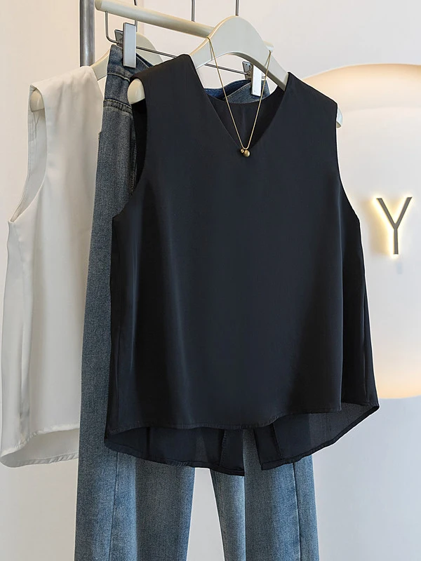 Ladies' Summer 2026 Large Size Loose Slimming Short Sleeve Chiffon Shirt Korean Style V-neck Casual Fashion Inner Wear Top
Ladies' Summer 2026 Large Size Loose Slimming Short Sleeve Chiffon Shirt Korean Style V-neck Casual Fashion Inner Wear Top
