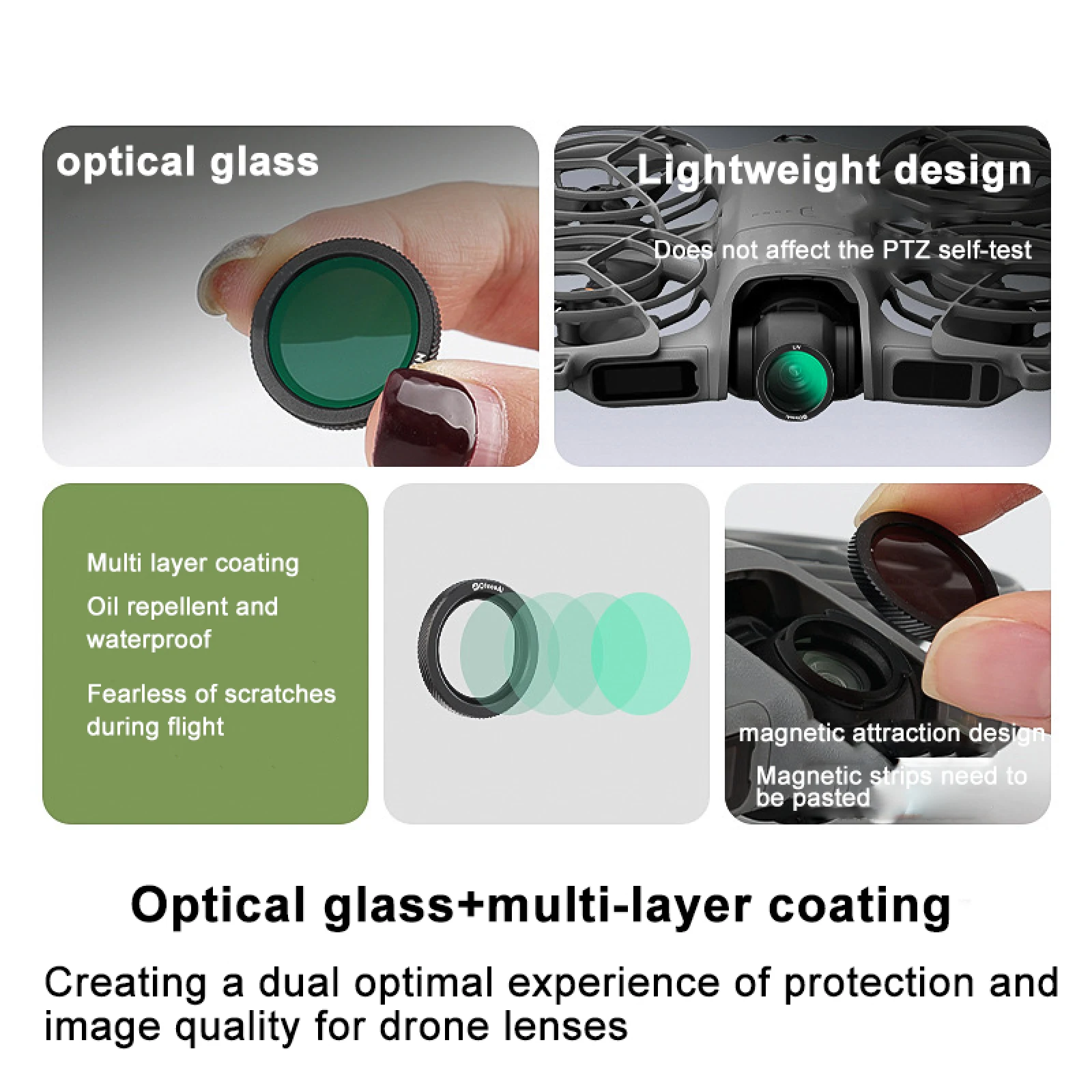 Filters Set for DJI NEO2 ND & CPL UV ND8 ND16 ND32 CPL Camera Filter Compatible for DJI NEO2 Drone Accessories
Filters Set for DJI NEO2 ND & CPL UV ND8 ND16 ND32 CPL Camera Filter Compatible for DJI NEO2 Drone Accessories