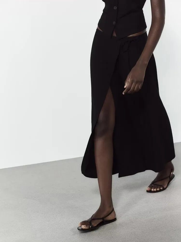 New Summer Women's Faion Set Hanging Ne Vest Mid-Length Skirt Two-Piece Set 2025 Seasonal Release Ele Workwear
New Summer Women's Faion Set Hanging Ne Vest Mid-Length Skirt Two-Piece Set 2025 Seasonal Release Ele Workwear