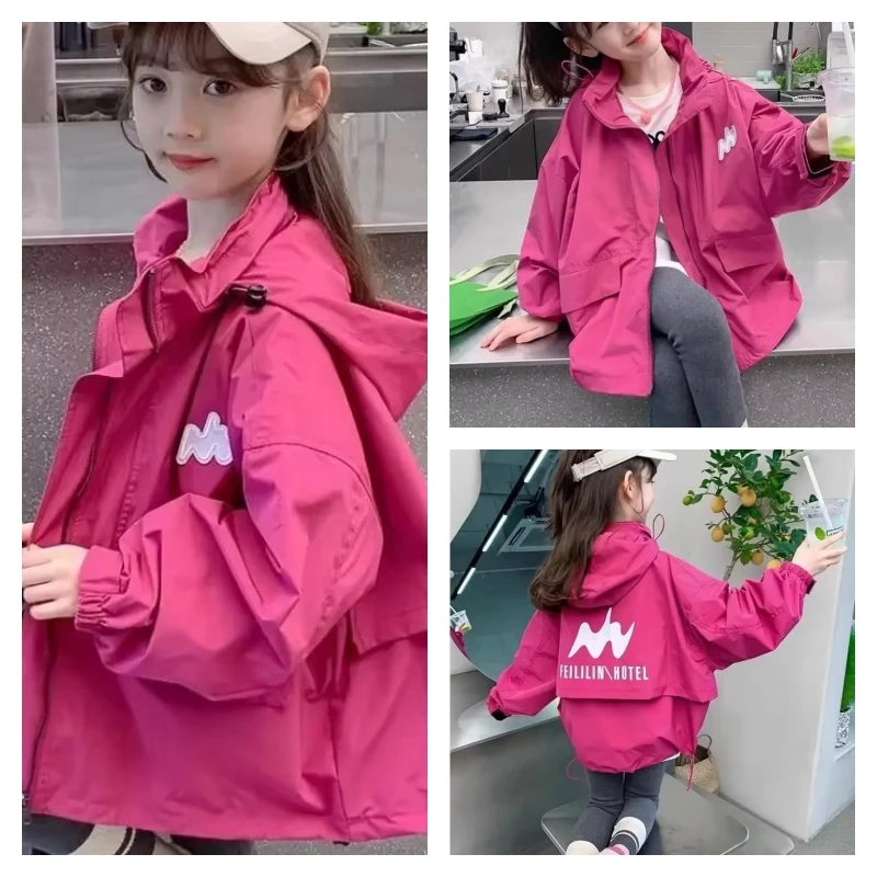 hot Kawaii Girl Fashion Outdoor Jackets Student Spring Autumn Casual Stand Collar Zipper Hooded Jacket Tops Children's Clothing
hot Kawaii Girl Fashion Outdoor Jackets Student Spring Autumn Casual Stand Collar Zipper Hooded Jacket Tops Children's Clothing