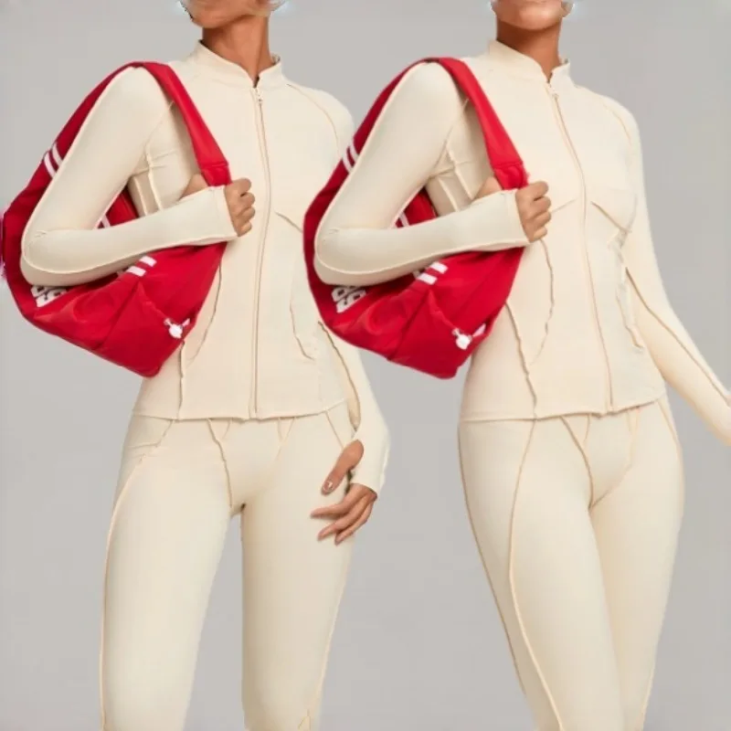 Женский топ для йоги с воротником-стойкой на молнии, облегающий, для похудения, быстросохнущий топ с длинными рукавами для бега и фитнеса на открытом воздухе
Женский топ для йоги с воротником-стойкой на молнии, облегающий, для похудения, быстросохнущий топ с длинными рукавами для бега и фитнеса на открытом воздухе