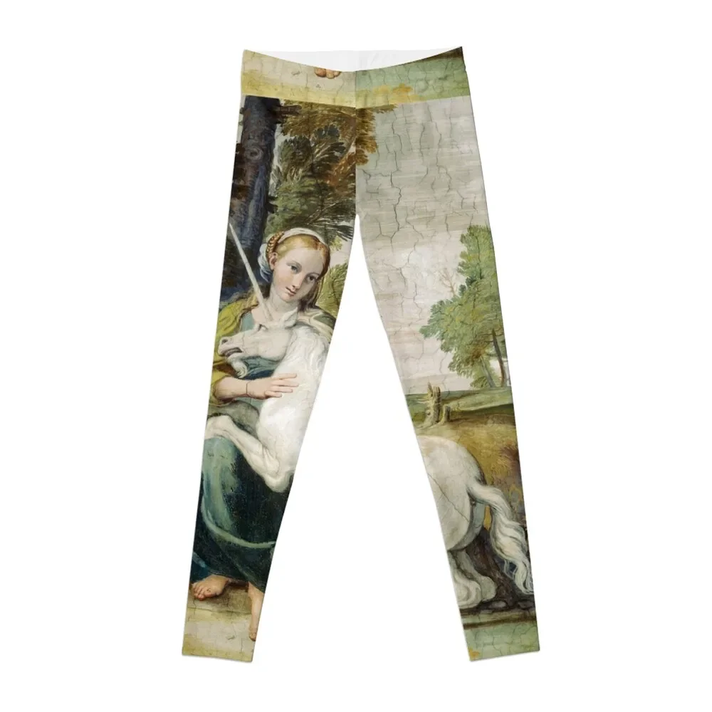 THE MAIDEN AND THE UNICORN IN LANDSCAPE Leggings Women's sports pants legging gym sports for push up Golf wear Womens Leggings
THE MAIDEN AND THE UNICORN IN LANDSCAPE Leggings Women's sports pants legging gym sports for push up Golf wear Womens Leggings