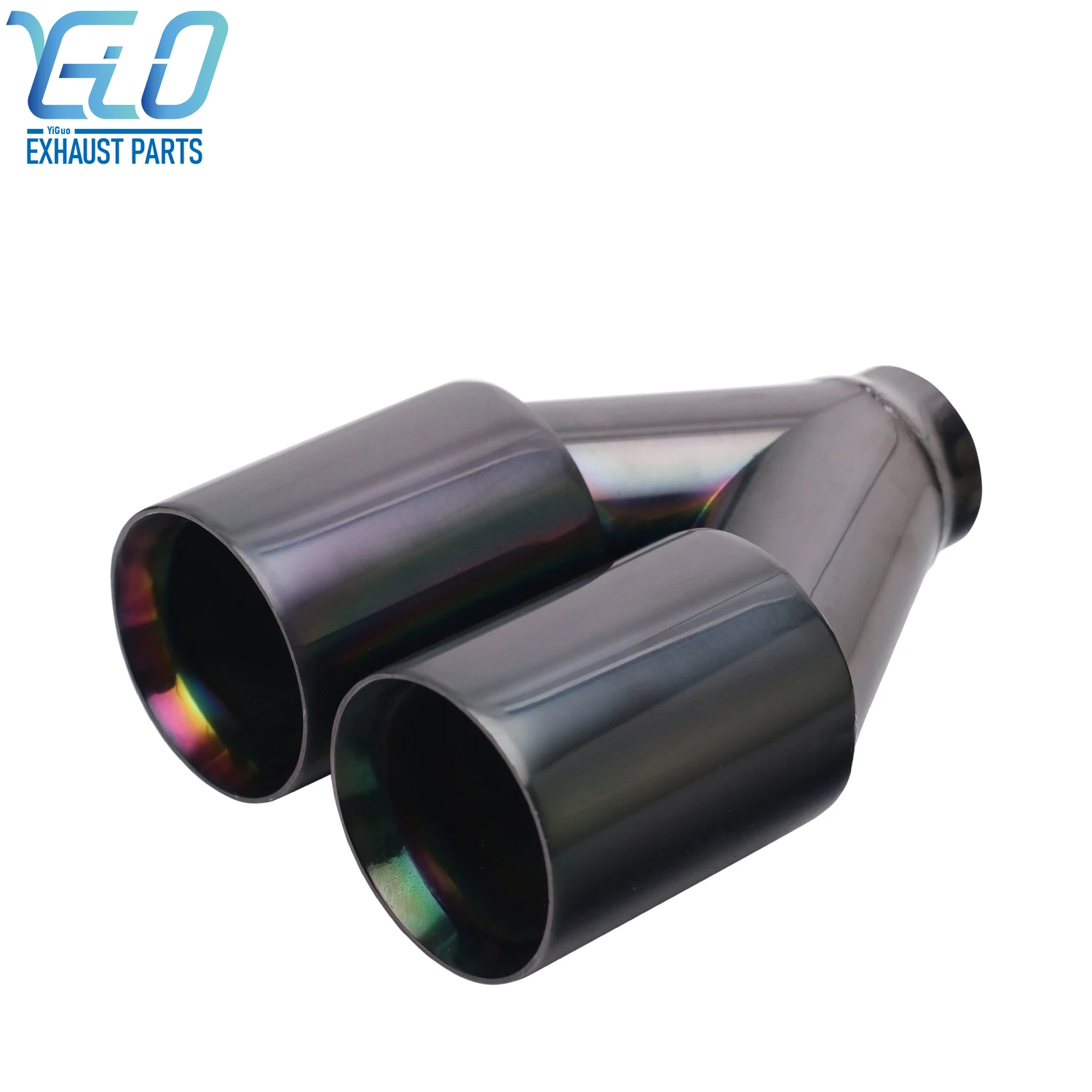 Car Exhaust Tail Pipe Interface 63mm flat dual outlet Universal Stainless steel Muffler Tips Black
Car Exhaust Tail Pipe Interface 63mm flat dual outlet Universal Stainless steel Muffler Tips Black
