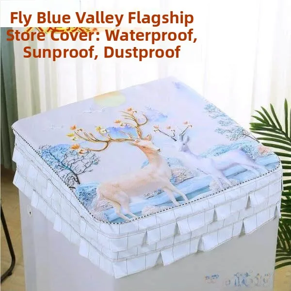 Waterproof Dustproof Sunproof Washing Machine Cover Top Lid Protection Shield Modern Simple Style Fabric Cover Fly Blue Valley
Waterproof Dustproof Sunproof Washing Machine Cover Top Lid Protection Shield Modern Simple Style Fabric Cover Fly Blue Valley