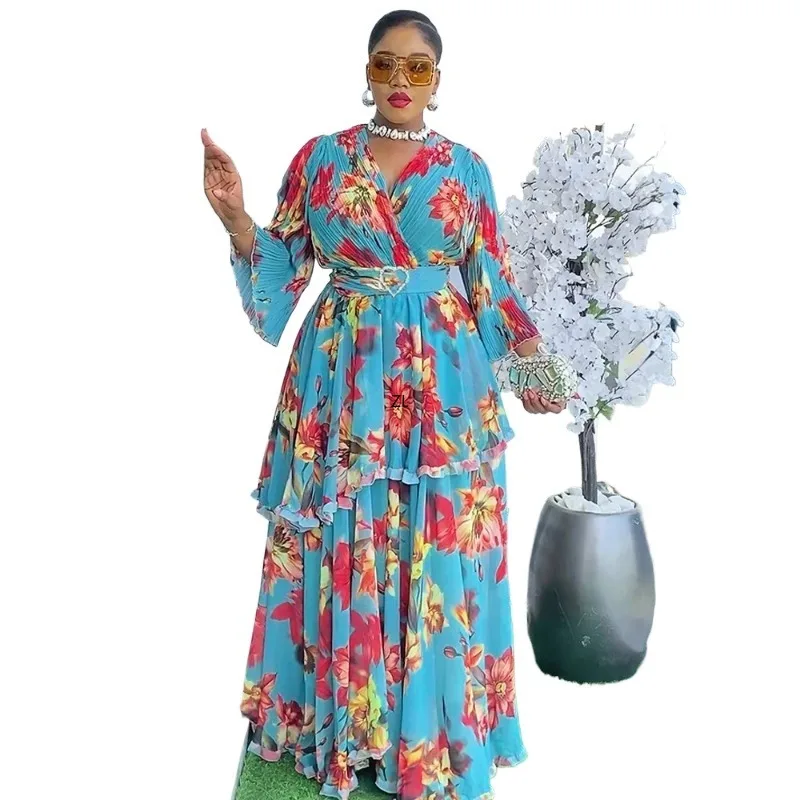Elegant African Dresses For Women 2025 New Summer Fashion Print Robe Plus Size Turkey Muslim Wedding Evening Party Long Dress
Elegant African Dresses For Women 2025 New Summer Fashion Print Robe Plus Size Turkey Muslim Wedding Evening Party Long Dress
