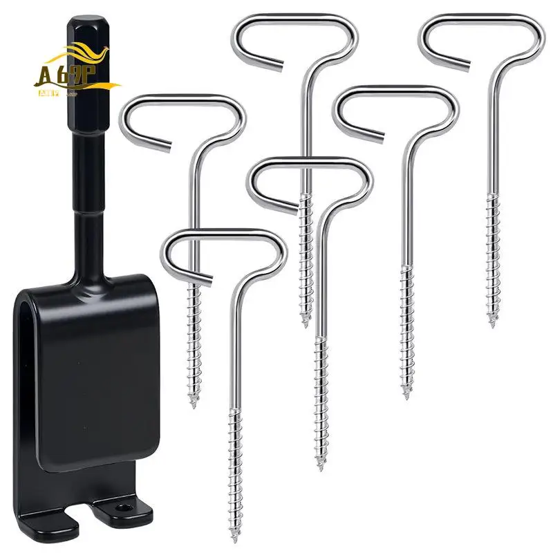 A69P-RGQSUN Ice Fishing Anchor Tool Kit With Drill Adapter And 6 Tent Stakes For Ice Shanty Setup
A69P-RGQSUN Ice Fishing Anchor Tool Kit With Drill Adapter And 6 Tent Stakes For Ice Shanty Setup