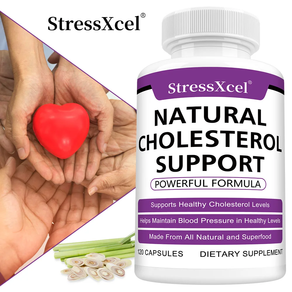 Natural Cholesterol Health Supplement, Supports Heart & Circulatory Health, Blood Flow, Metabolic & Blood Pressure Support
Natural Cholesterol Health Supplement, Supports Heart & Circulatory Health, Blood Flow, Metabolic & Blood Pressure Support