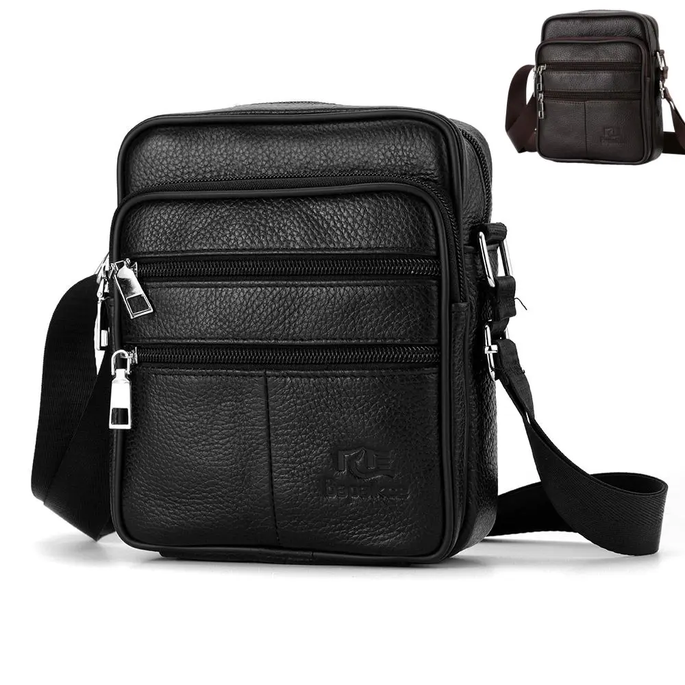 Casual Design Men's Shoulder Bag Vintage Style Leather Business Messenger Bag Durable Waterproof Travel Shoulder Bag
Casual Design Men's Shoulder Bag Vintage Style Leather Business Messenger Bag Durable Waterproof Travel Shoulder Bag