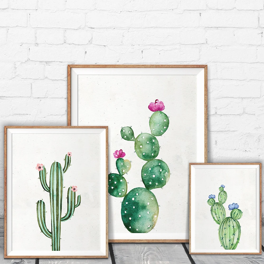 Watercolor Cactus Art Poster Gallery Set Of 3 Canvas Painting Cactus Pintable Picture For Living Room Decoration Cuadros Quadros
Watercolor Cactus Art Poster Gallery Set Of 3 Canvas Painting Cactus Pintable Picture For Living Room Decoration Cuadros Quadros