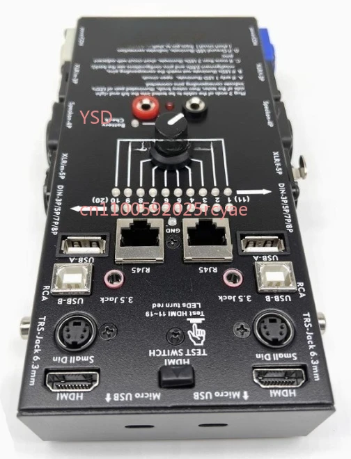 CT-20 Audio Cable Tester ( Measures 20 Types, for HDMI-compatible, Audio & Network Cable Test Equipment)
CT-20 Audio Cable Tester ( Measures 20 Types, for HDMI-compatible, Audio & Network Cable Test Equipment)