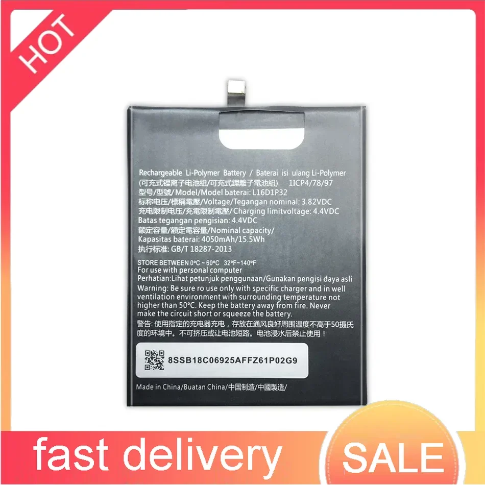 Reliable Power Supply Tablet Battery For Lenovo Phab2 Plus PB2-670N PB2-670M PB2-670Y PB2 670N 670M 670Y 4050mAh L16D1P32
Reliable Power Supply Tablet Battery For Lenovo Phab2 Plus PB2-670N PB2-670M PB2-670Y PB2 670N 670M 670Y 4050mAh L16D1P32