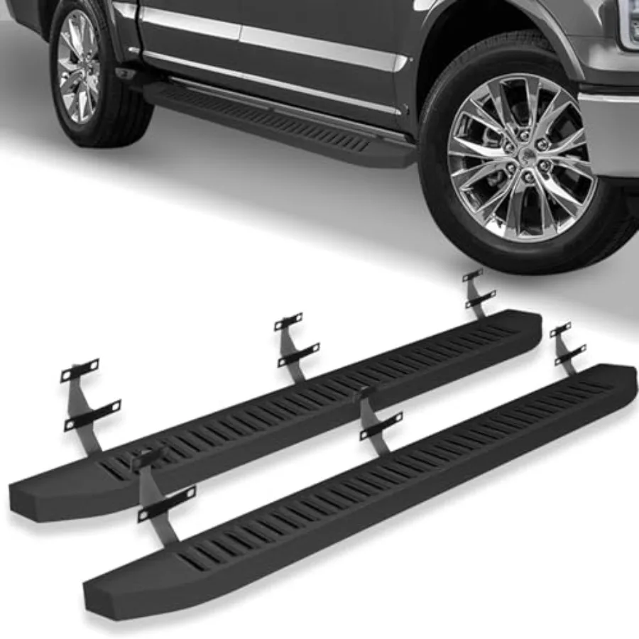 Широкие стальные текстурированные подножки (6 дюймов) для Ford F-150 Double Cab 2015-2024 годов выпуска
Широкие стальные текстурированные подножки (6 дюймов) для Ford F-150 Double Cab 2015-2024 годов выпуска