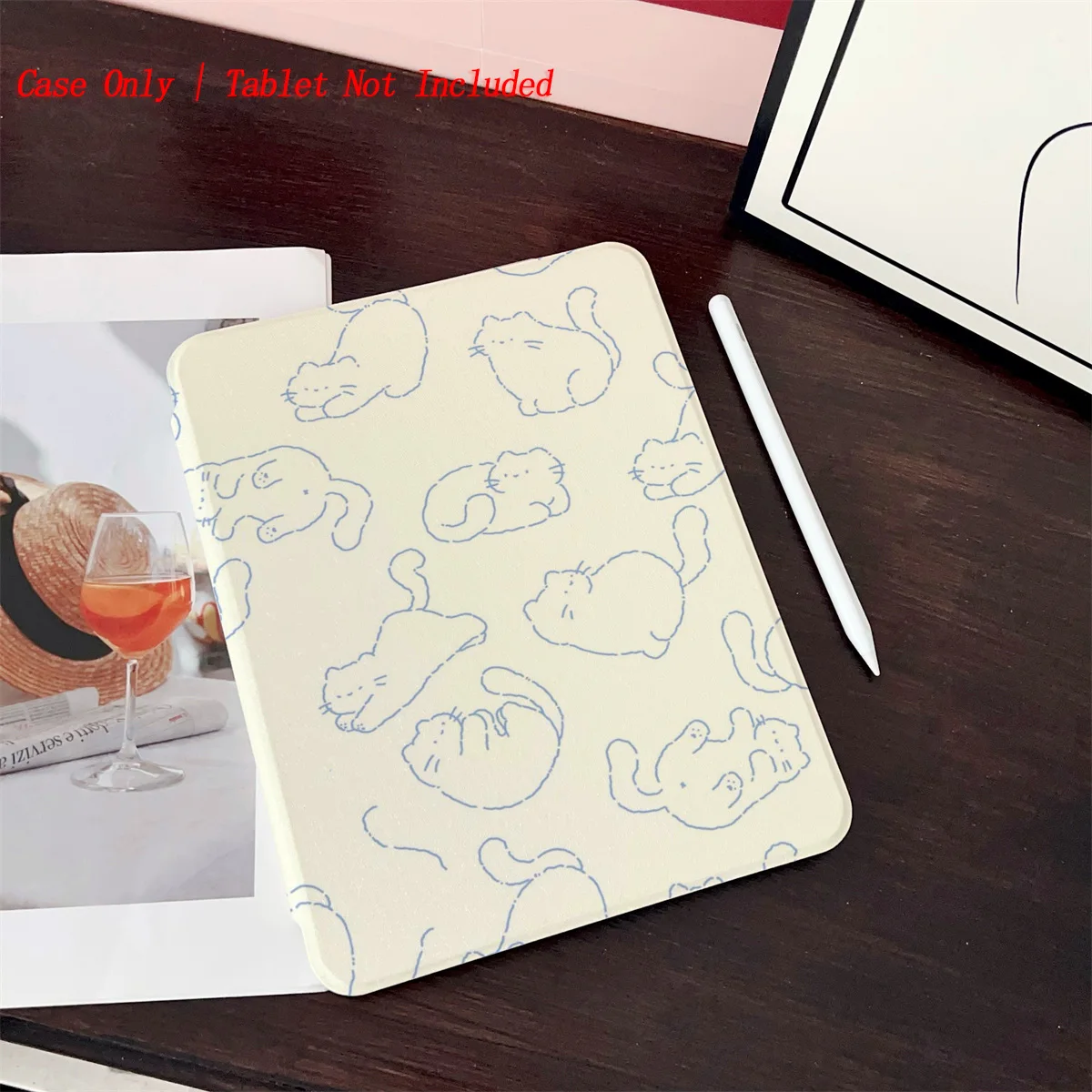 Simple Fresh 360° Rotating iPad Book Cover with Pen Slot & Sun Pattern, Fits Multiple Apple Models
Simple Fresh 360° Rotating iPad Book Cover with Pen Slot & Sun Pattern, Fits Multiple Apple Models