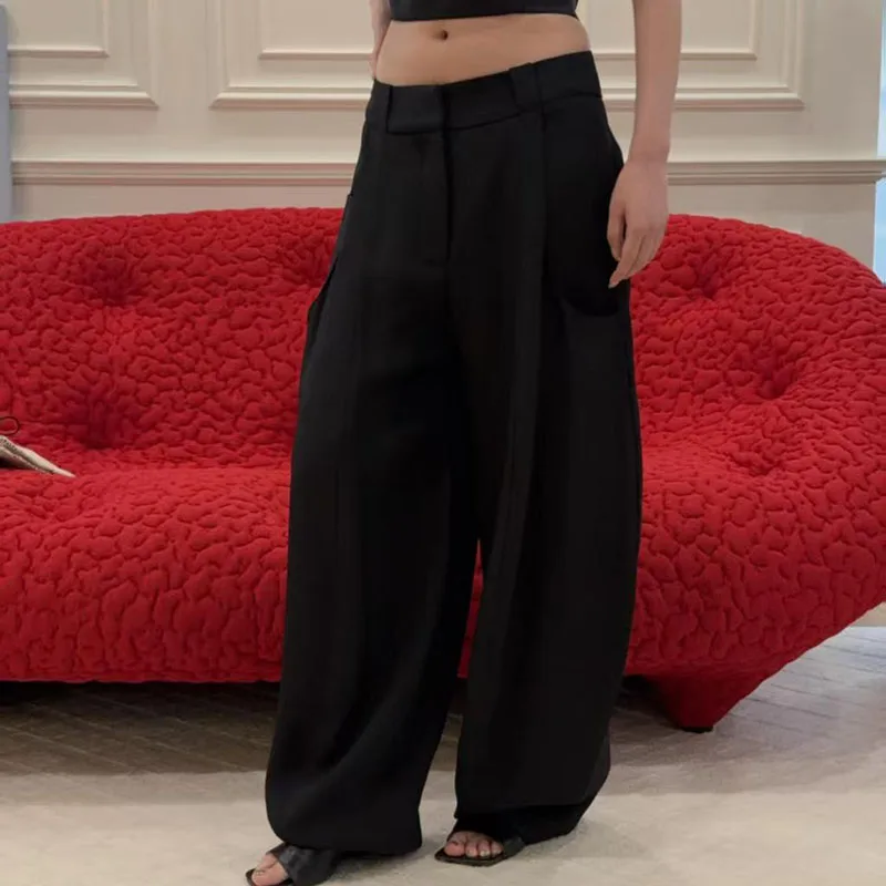 2026 New Design - Sophisticated Wide-leg Suit Pants - Women's High-waisted Loose Floor-length Pants - Business Casual Pants
2026 New Design - Sophisticated Wide-leg Suit Pants - Women's High-waisted Loose Floor-length Pants - Business Casual Pants