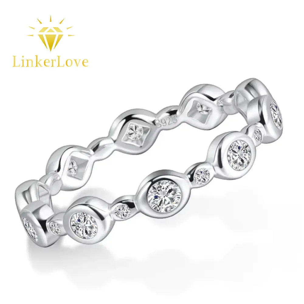 Moissanite Ring 925 Sterling Silver Couple Promise Rings 18K Gold Plated 0.39ct D Color Wedding Band Rings for Women Jewelry
Moissanite Ring 925 Sterling Silver Couple Promise Rings 18K Gold Plated 0.39ct D Color Wedding Band Rings for Women Jewelry
