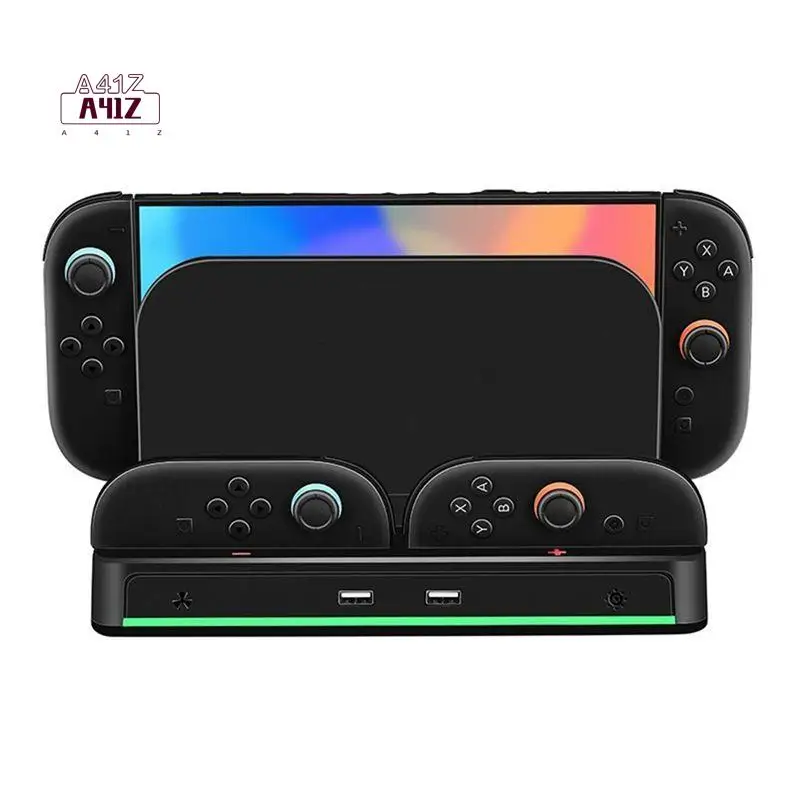 A41Z-For Switch 2 Console Storage Charging And Cooling Base NS2 Left And Right Small Controller Charging Dock With RGB Light
A41Z-For Switch 2 Console Storage Charging And Cooling Base NS2 Left And Right Small Controller Charging Dock With RGB Light