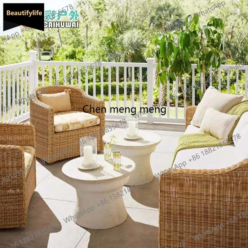 D80 Outdoor rattan sofa combination villa courtyard sun room balcony outdoor waterproof and sun protection furniture
D80 Outdoor rattan sofa combination villa courtyard sun room balcony outdoor waterproof and sun protection furniture