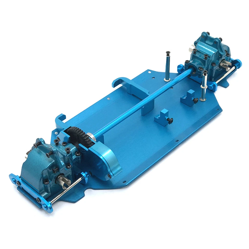 1/14 Remote Control Car Metal Bottom Plate Differential Modification Gearbox Kit Replacement for WLtoys 144010 144001 144002
1/14 Remote Control Car Metal Bottom Plate Differential Modification Gearbox Kit Replacement for WLtoys 144010 144001 144002