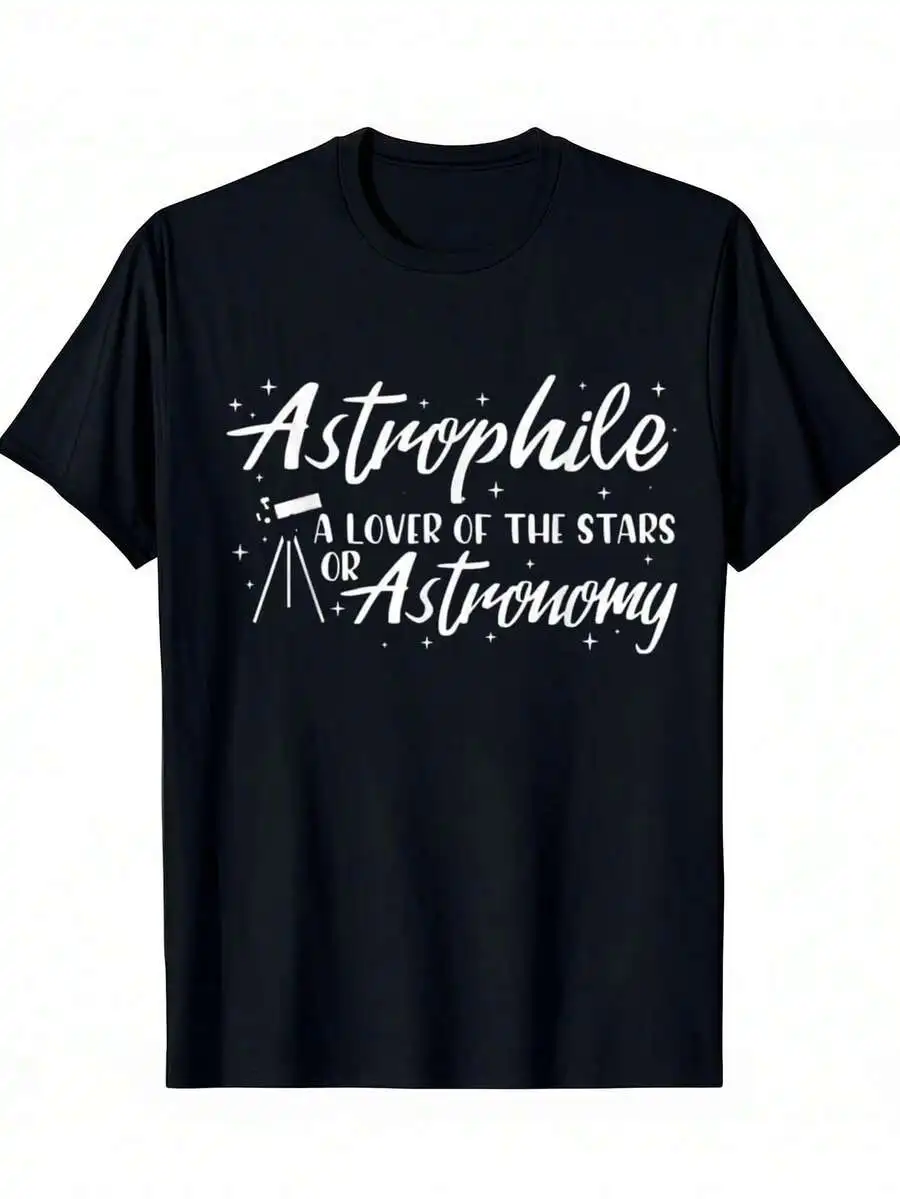 Cotton Stargazing Telescope Graphic Tee Casual Crew Neck Short Sleeve Mens T-Shirt Spring Summer
Cotton Stargazing Telescope Graphic Tee Casual Crew Neck Short Sleeve Mens T-Shirt Spring Summer