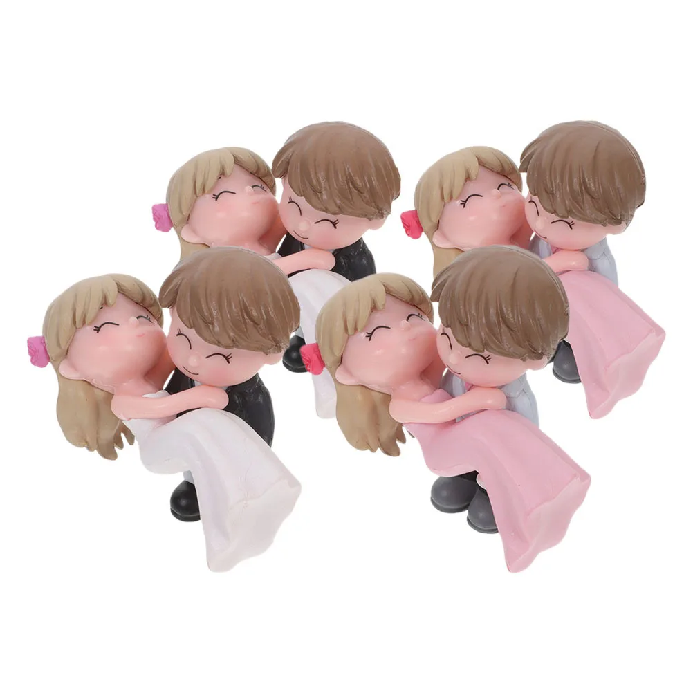 4Pairs Couples Decor Miniature Bride Groom Statues for Cake Decoration Bedroom Desktop Romantic Ornament Set Vinyl Craft Figures
4Pairs Couples Decor Miniature Bride Groom Statues for Cake Decoration Bedroom Desktop Romantic Ornament Set Vinyl Craft Figures