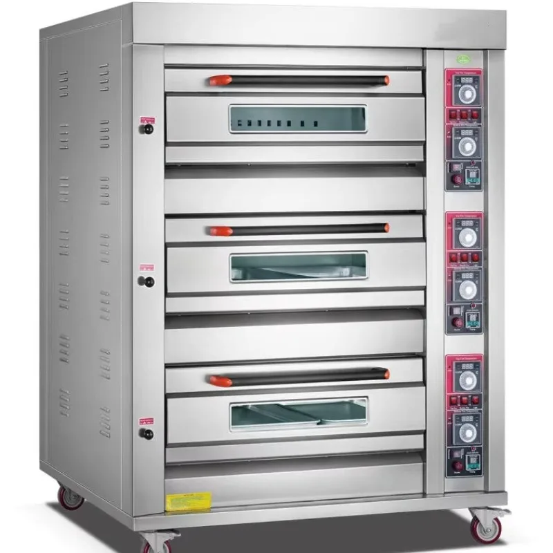 Commercial Bread Maker 3 Layer 3 Tray Baking Gas Oven
Commercial Bread Maker 3 Layer 3 Tray Baking Gas Oven