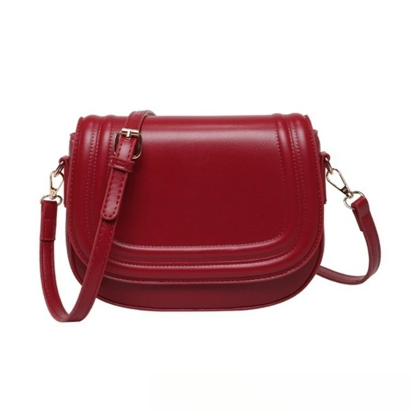 Women's Vintage Textured Saddle Crossbody Bag Small Square Minimalist Versatile Shoulder Bag Daily Casual
Women's Vintage Textured Saddle Crossbody Bag Small Square Minimalist Versatile Shoulder Bag Daily Casual
