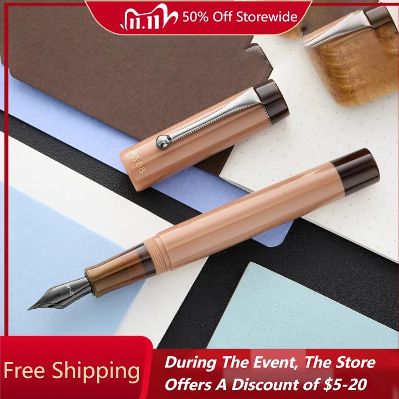 Тайвань OPUS88 мусс мокко, акриловая перьевая ручка, ограниченная серия 2025, DEMO, православная вставная ручка для каллиграфии, полимерная ручка, канцелярские принадлежности
Тайвань OPUS88 мусс мокко, акриловая перьевая ручка, ограниченная серия 2025, DEMO, православная вставная ручка для каллиграфии, полимерная ручка, канцелярские принадлежности