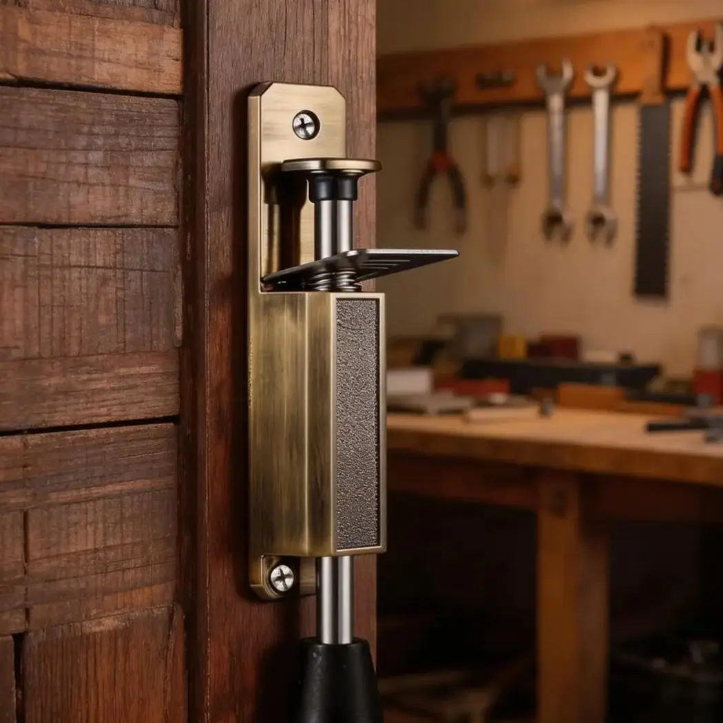 Telescopi Door Stopper Bathroom Door Stop Metal Kickdown Door Stops with Foot Brake Wedges Wall Protector Home Hardware Tools
Telescopi Door Stopper Bathroom Door Stop Metal Kickdown Door Stops with Foot Brake Wedges Wall Protector Home Hardware Tools