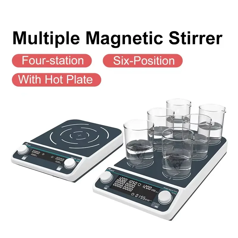 Многостанционная магнитная мешалка с цифровым дисплеем Лабораторная мешалка Магнитный миксер Четырехпозиционный шестипозиционный
Многостанционная магнитная мешалка с цифровым дисплеем Лабораторная мешалка Магнитный миксер Четырехпозиционный шестипозиционный