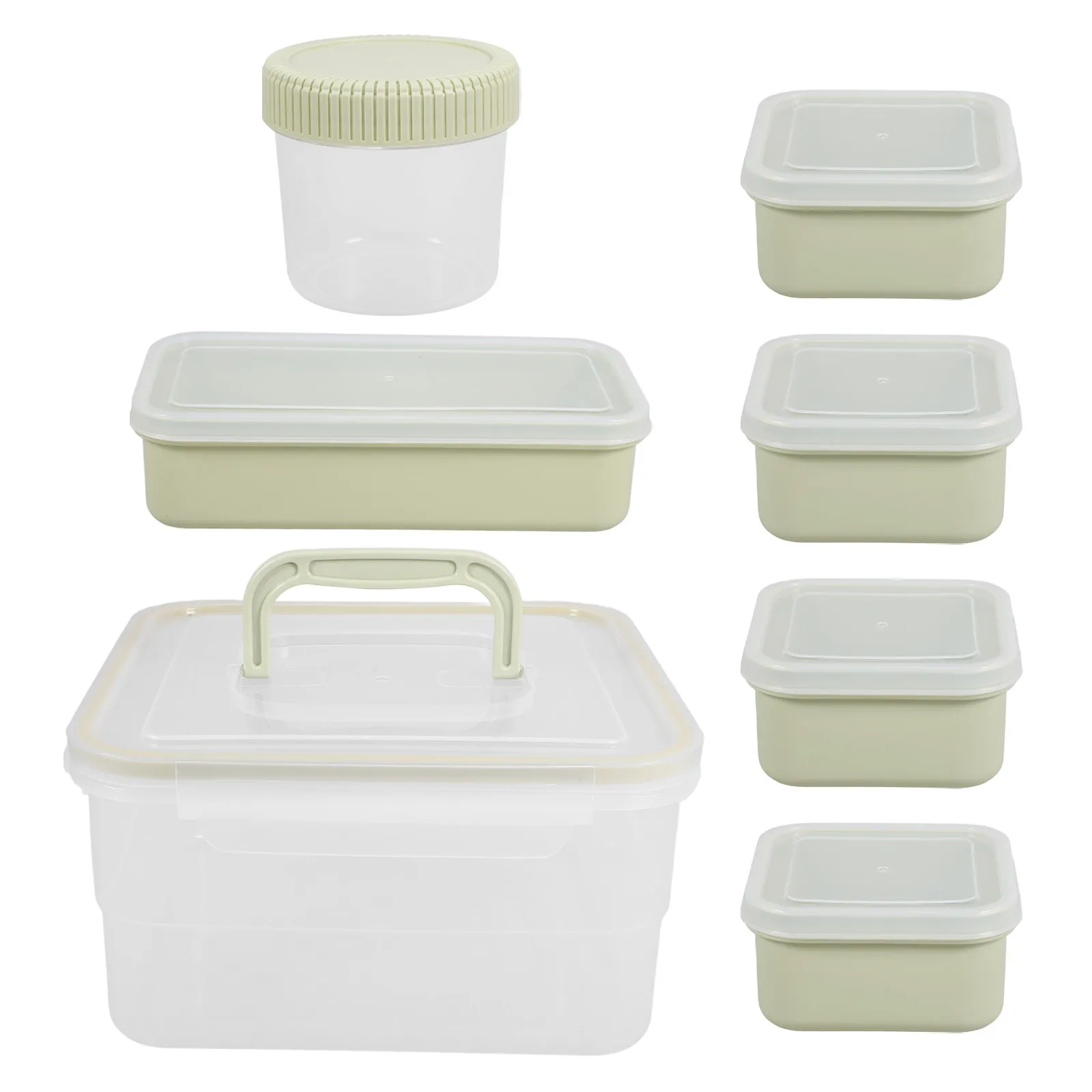 1Set Baby Food Storage Container with Dividers Portable Fresh Keeping Organizer Box for Baby Meals Snacks Leak Proof Food
1Set Baby Food Storage Container with Dividers Portable Fresh Keeping Organizer Box for Baby Meals Snacks Leak Proof Food