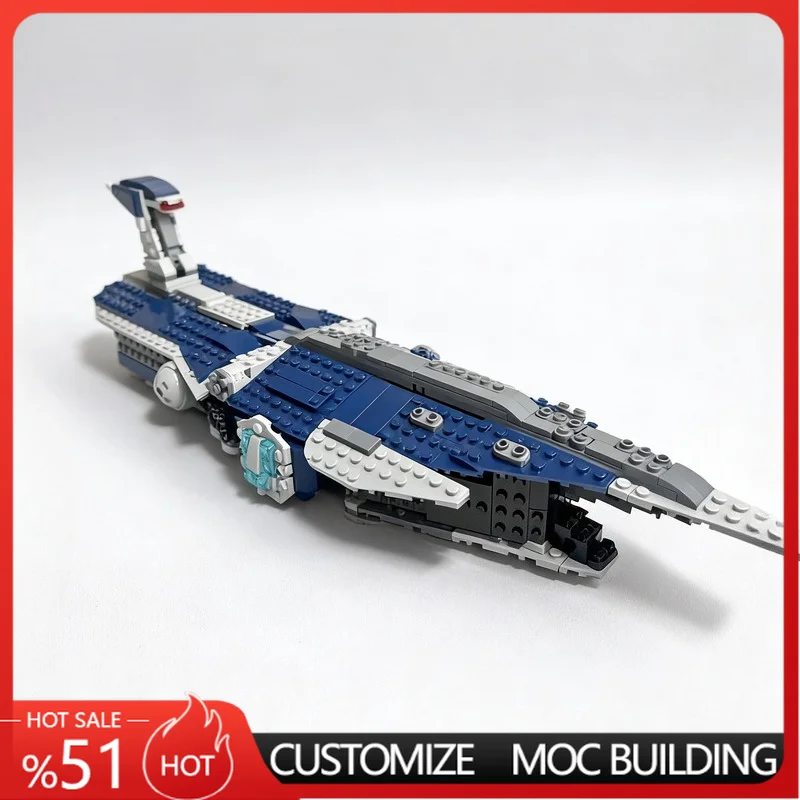 656 PCS Sci-Fi Malevolence Warship Alternate Build Model Customize Creative DIY Building Blocks Educational Assembly Toy Gifts
656 PCS Sci-Fi Malevolence Warship Alternate Build Model Customize Creative DIY Building Blocks Educational Assembly Toy Gifts