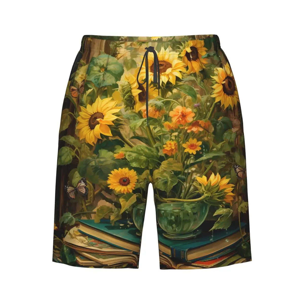 Quick Dry Swimming Shorts Sunflower On The Book Swimwear Man Swimsuit Swim Trunks
Quick Dry Swimming Shorts Sunflower On The Book Swimwear Man Swimsuit Swim Trunks