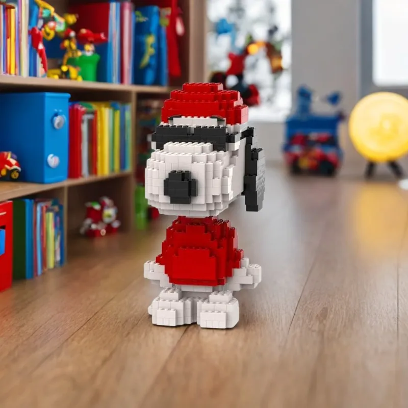 730PCS Educational Building Blocks Cartoon Figure Snoopysad Creative Sculptures Toy for Kids Birthday Christmas Gift Bricks
730PCS Educational Building Blocks Cartoon Figure Snoopysad Creative Sculptures Toy for Kids Birthday Christmas Gift Bricks