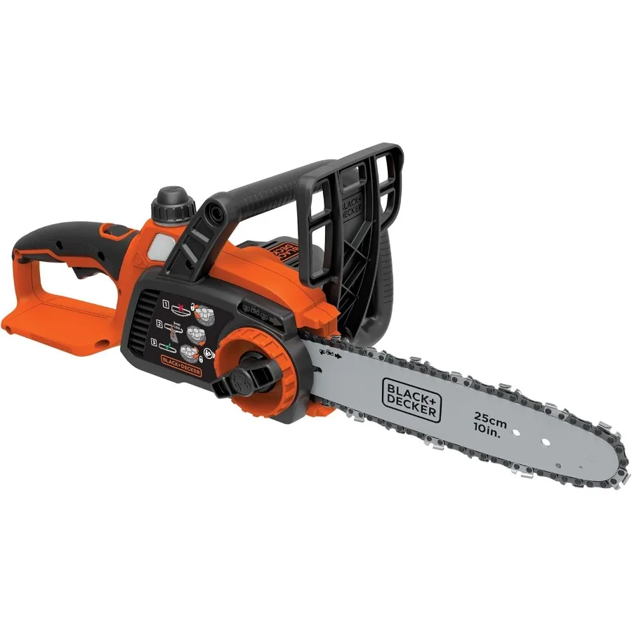 20V MAX Cordless Chain Saw with 10-Inch Guide Bar for Efficient Wood Cutting and Tree Pruning Tool Only Design with Built-in Gu
20V MAX Cordless Chain Saw with 10-Inch Guide Bar for Efficient Wood Cutting and Tree Pruning Tool Only Design with Built-in Gu
