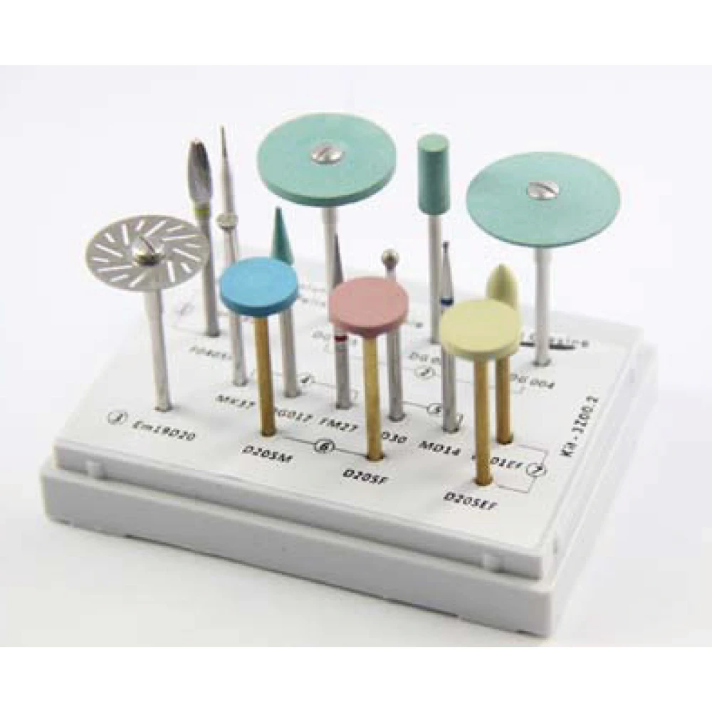 Dental Lab All-Ceramics Zirconia Lithium Disilicate Grinding and Polishing Burs and Wheels HP Kits
Dental Lab All-Ceramics Zirconia Lithium Disilicate Grinding and Polishing Burs and Wheels HP Kits