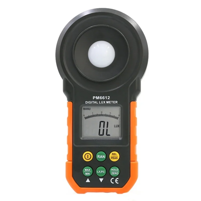 Digital Illuminometer Photometer High Precision PM6612 Portable Integrated Lighting Test Instrument Photo
Digital Illuminometer Photometer High Precision PM6612 Portable Integrated Lighting Test Instrument Photo