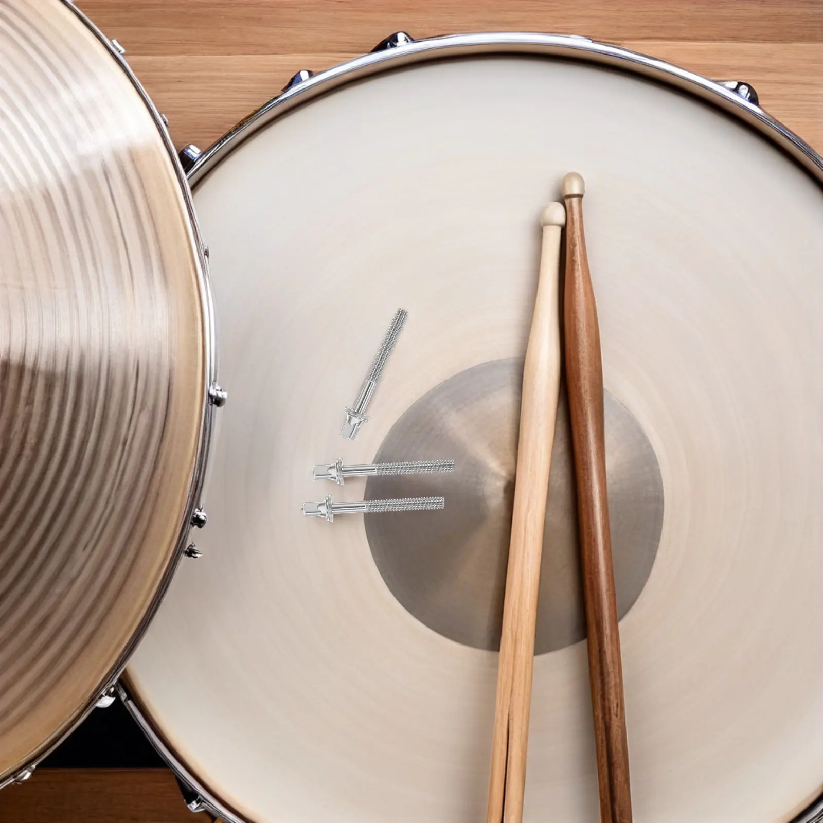 18 шт. стяжек для барабанов M5x45 мм, винты для барабанной установки, стабильная сменная фурнитура для крепления и настройки ударных инструментов
18 шт. стяжек для барабанов M5x45 мм, винты для барабанной установки, стабильная сменная фурнитура для крепления и настройки ударных инструментов