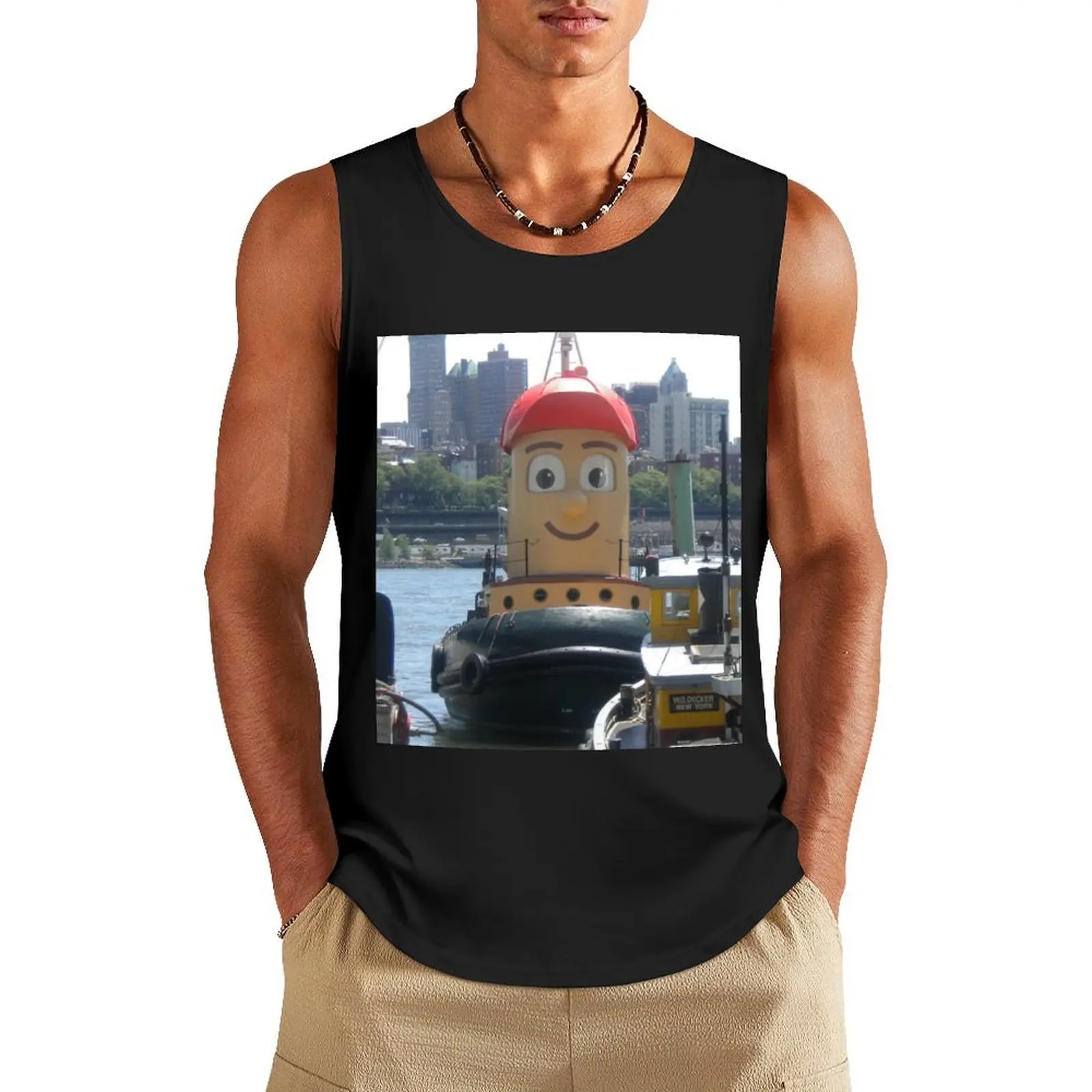 Theodore Tugboat Tank Top sexy clothes men Sleeveless men t-shirt for men T-shirt Men's gym
Theodore Tugboat Tank Top sexy clothes men Sleeveless men t-shirt for men T-shirt Men's gym
