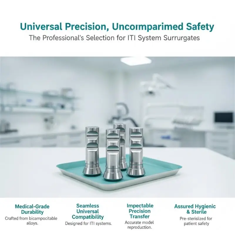 Dental Implant RN Analog High Precision Replacement for Straumann ITI Dental Lab Plaster Testing Application
Dental Implant RN Analog High Precision Replacement for Straumann ITI Dental Lab Plaster Testing Application