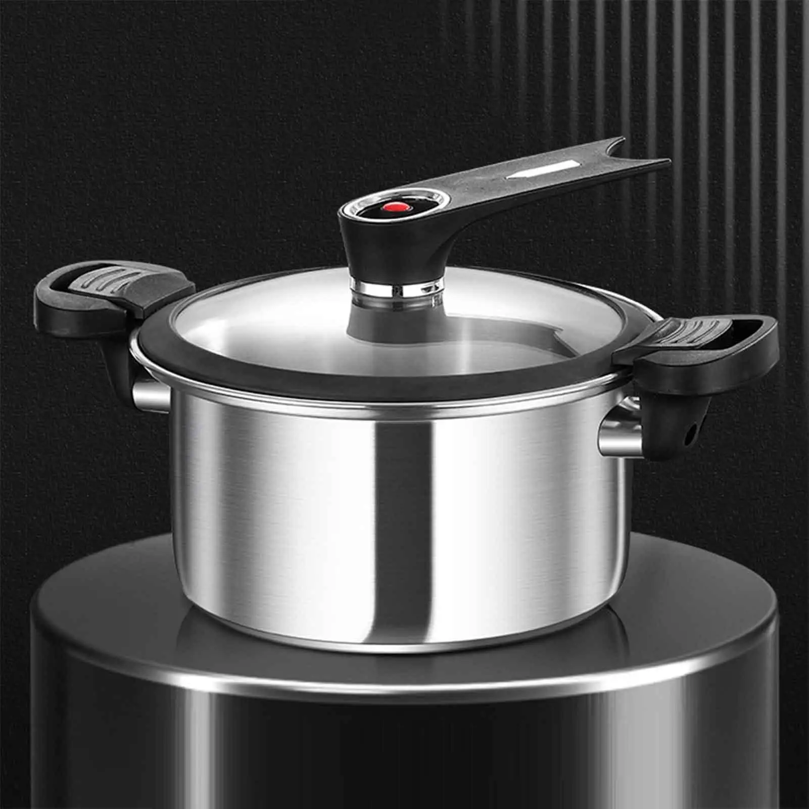 Pressure Cooker Pot Family Pressure Cookers Stainless Steel Multifunctional Fast Cooking Kitchen Accessories For Meat Dining
Pressure Cooker Pot Family Pressure Cookers Stainless Steel Multifunctional Fast Cooking Kitchen Accessories For Meat Dining